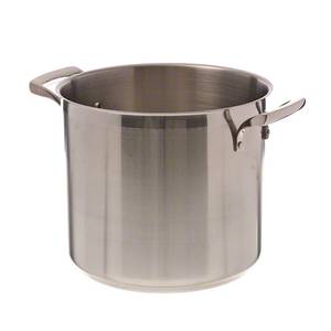 Browne Foodservice 5723912 12 Quart Stainless Stock Pot NSF