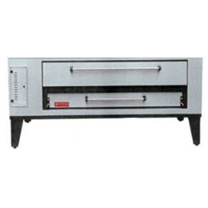 Marsal SD-1060 60" Gas Pizza Oven Single Deck 10" Door 6 Pie Capacity