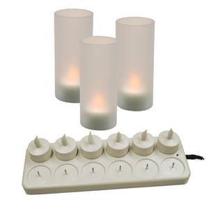 Update International CDL-12S 12 Piece Set Flameless LED Candle 