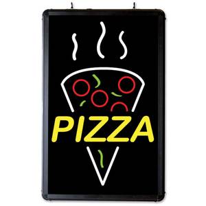 Benchmark 92006 LED Pizza Merchandising Sign Ultra-Bright