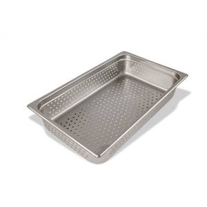 Crestware 5124P Half Size Perforated SteamTable Pans 4in Deep