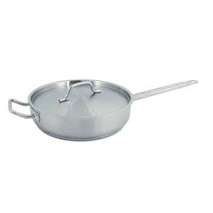 Update International SSAU-5 5 Quart Stainless Steel Induction Saute Pan w/ Lid
