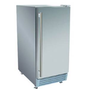 Bluestone Appliance BROD44 2.89 Cu.ft Outdoor Solid Door Cooler Stainless Residential