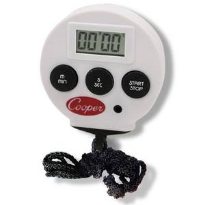 Cooper Atkins TS100-0-8 Chefs Electronic Stopwatch w/ Alarm & 18" Nylon Cord