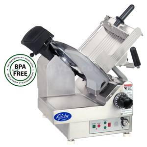 Globe 3850NF 13" Automatic Frozen Meat Slicer .5 HP Stainless 2 Speed
