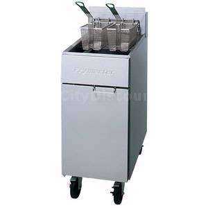 Frymaster GF14SD 40lb Open Pot Natural Gas Fryer 100,000 BTU