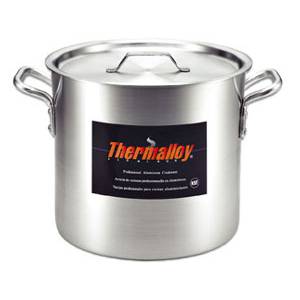 Browne Foodservice 5814120 Thermalloy 20 Quart Stock Pot Aluminum Heavy Weight