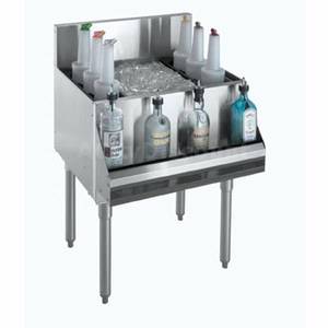 Krowne KR21-48DP-8 48"W Insulated Bar Ice Bin 21" Deep w/ Cold Plate 15" Depth
