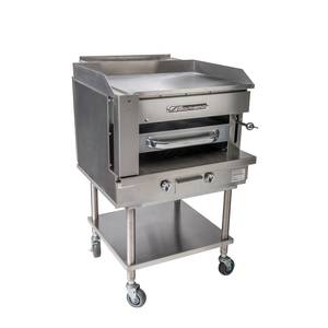 Southbend SSB-32 32" Gas Steakhouse Broiler Griddle Counter Top w/ Stand
