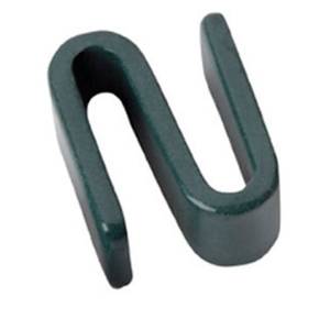 Focus Foodservice 93333GN S-Hook Shelf Connector Green Epoxy