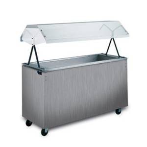 Vollrath R38733 46" Mobile Refrigerated Food Station Granite w/ Solid Base