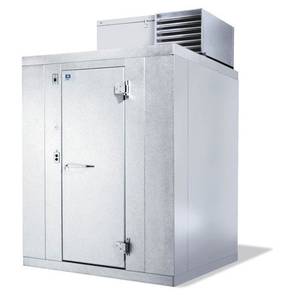 Kolpak QS7-0610-FT 6' x 10' Walk-In Freezer with Floor - Top Mount 7'6" Height
