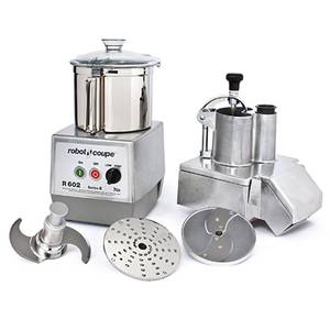 Robot Coupe R602N Combo Food Processor w/ 2 Disc & 7 Quart Stainless Bowl