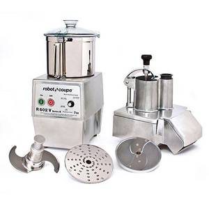 Robot Coupe R602VV Variable Speed Combo Food Processor w/ 2 Disc & 7 Qt Bowl