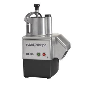 Robot Coupe CL50E Continuous Feed Food Processor Polycarbonate with 2 Disc