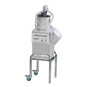 Robot Coupe CL55E Commercial Food Processor 3 HP with Pusher Feed & Stand