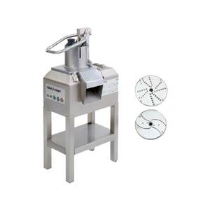 Robot Coupe CL60E Stainless Vegetable Food Processor 4 HP w/ 2 Disc & Stand