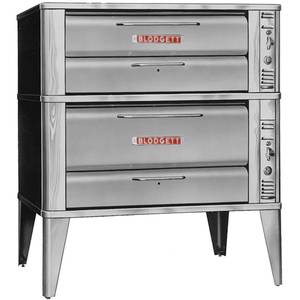 Blodgett 961 DOUBLE 42" Wide Double Deck Baking Oven w/ Counter Balanced Doors