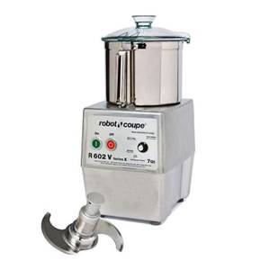 Robot Coupe R602VVB 7 Quart Variable Speed Food Cutter Mixer Stainless 3 HP
