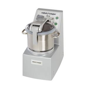 Robot Coupe R10 10 Quart Vertical Food Cutter Mixer with 3 Blades 4.5 HP