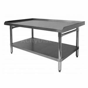 GSW USA ES-P3060 60" x 30" 16 Gauge Stainless Steel Equipment Stand