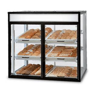 Federal Industries CT-12 Non-Refrigerated Bakery Case Counter Top 12 Pan Capacity