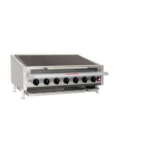 Magikitch'n APL-RMB-624 24" Low Profile Radiant Gas Charbroiler w/ legs