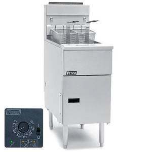 Pitco SE14 50LB. Electric Solstice Solid State Deep Fryer