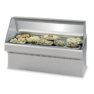 Federal Industries SQ5CD Market Series 60" Refrigerated Deli Case Cooler Stainless