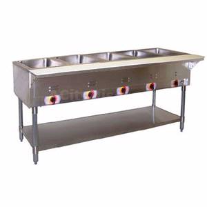 APW Wyott SST-3-208 Champion 3 Sealed Well Electric Steam Table 208v