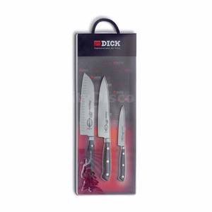 F. Dick 8108800 Three Piece Premier Eurasia Knife Gift Set