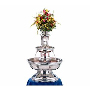 Apex Fountains 4006-SS Celebrity 5 Gallon Stainless Steel Champagne Fountain