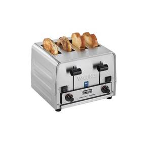 Waring WCT850 Heavy Duty 4 Slot Toaster Switchable Bagel / Toaster