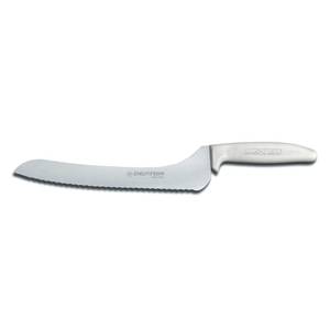 Dexter Russell S163-9SC-PCP Sani-Safe 9" Offset Scalloped Edge Sandwich Knife NSF