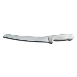 Dexter Russell S147-10SC-PCP Sani-Safe 10" Scalloped Edge Curved Bread Knife