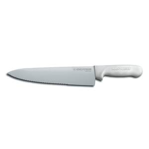 Dexter Russell S145-10SC-PCP Sani-Safe 10" Scalloped Edge Chefs/Cooks Knife