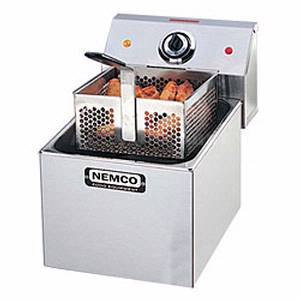 Nemco 6700 10LB. Countertop Tubular Heated Electric Fryer