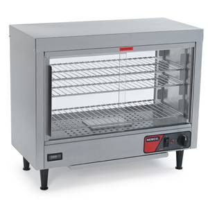 Nemco 6460 Lighted Heated Deluxe Display Case W/ Humidity