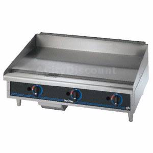 Star 636MD Star-Max CounterTop 36" Nat Gas Flat Griddle 3/4" Plate