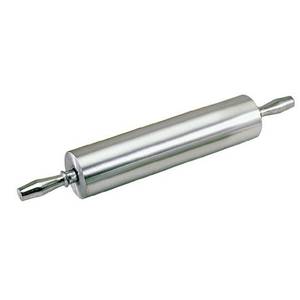 Update International RPA-3518 18in Aluminum Rolling Pin 3.5in Diameter