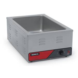 Nemco 6055A Counter Top Food Warmer For Full Size 12" x 20" S/s Pan