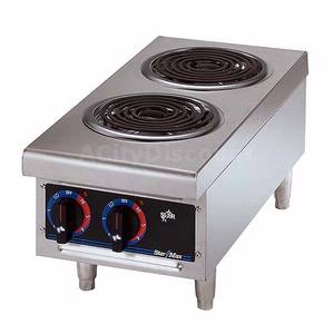 Coil Stainless Steel 2 Burner Electric Stove Cooking Hot Plate