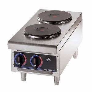 Star 502FD Star-Max 2 French Style Burner Countertop Electric Hot Plate