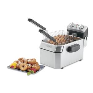 Waring WDF1000B 10lb Electric Countertop Fryer w/ Timer 208v