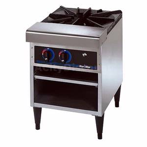 Star 601SPRD Star-Max 110kBTU Countertop Gas Stock Pot Range