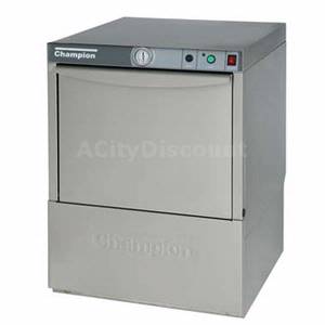 Champion UH-100B(40) Undercounter High Temp Dishwasher 21 Racks/hr 40°F Rise
