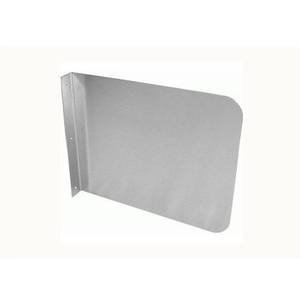 GSW USA SP-S1820 20" x 20" Wall Mount Stainless Steel Splash Guard