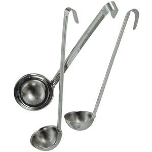 Update International LOP-320 Stainless Steel 1-Piece 32oz Ladle w/ 15in Handle