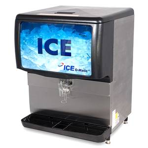 Ice-O-Matic IOD150 150 LB. Countertop Cube / Pearl Ice Storage Bin & Dispenser