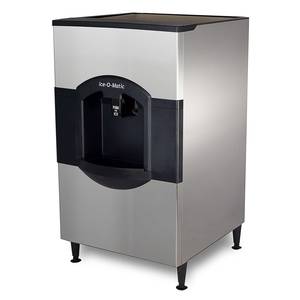 Ice-O-Matic CD40030 180 LB. Floor Model Cube Ice Storage Bin & Dispenser